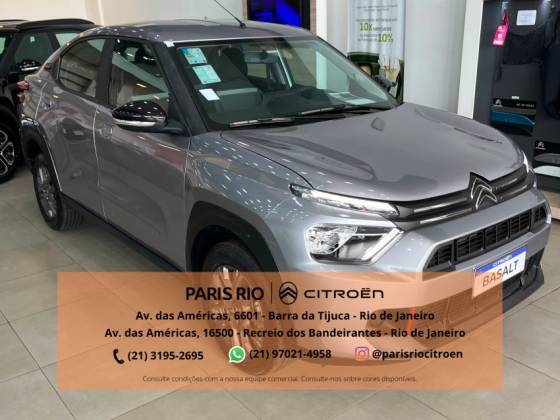 CITROËN BASALT 1.0 TURBO 200 FLEX FEEL CVT CITROËN BASALT 1.0 TURBO 200 FLEX FEEL CVT